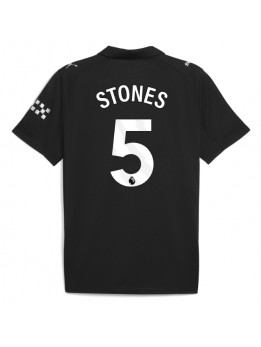 Billige Manchester City John Stones #5 Bortedrakt 2025-26 Kortermet